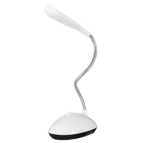Yardenfun Batteriebetriebene Schreibtischlampe Nachtlicht für Büro Lesen Studium Weiß von Yardenfun