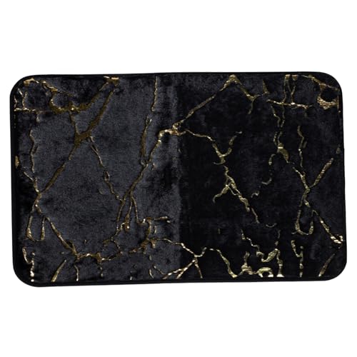 Yardenfun rutschfeste Badematte mit Marmoroptik Saugfähige Badezimmermatte Wasserabsorbierender Badvorleger für Bad Wc Wohnzimmer Rutschfester Bodenbelag Strapazierfähiger Teppich Yardenfun rutschfeste Badematte mit Marmoroptik Saugfähige Badezimmermatte Wasserabsorbierender Badvorleger für Bad Wc Wohnzimmer Rutschfester Bodenbelag Strapazierfähiger Teppich von Yardenfun