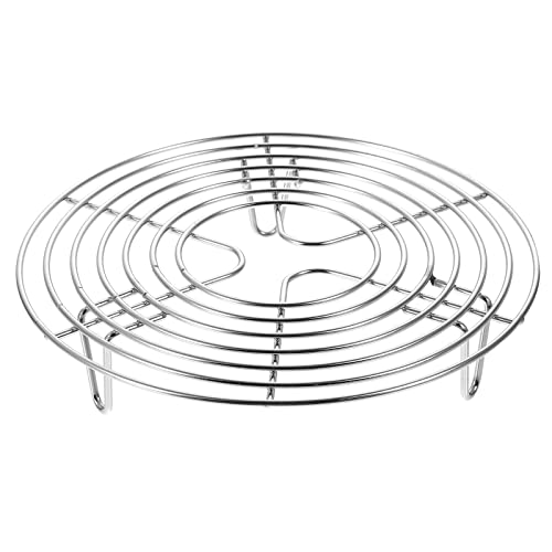Edelstahl Dampfgarer Topfständer Rundes Dampfrost 16X4Cm, Multifunktionales Steamer Rack Für Kochen, Backen Und Dämpfen, Hitzebeständig Und Spülmaschinenfest von Yardwe