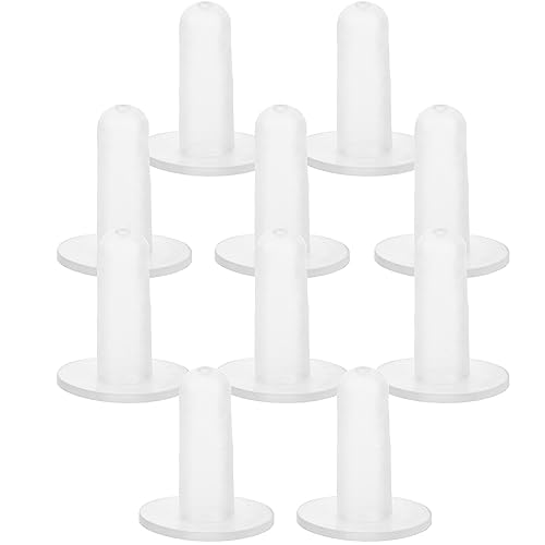 Yardwe 10 Stück Lammsauger Flaschenaufsatz Fütterungsmilch Trinknippel Weiches Gummi Schnuller Kuh Kalb Ziege Fütterungsnippel Für Schaf Ziege Welpe Hund Bauernhofbedarf von Yardwe