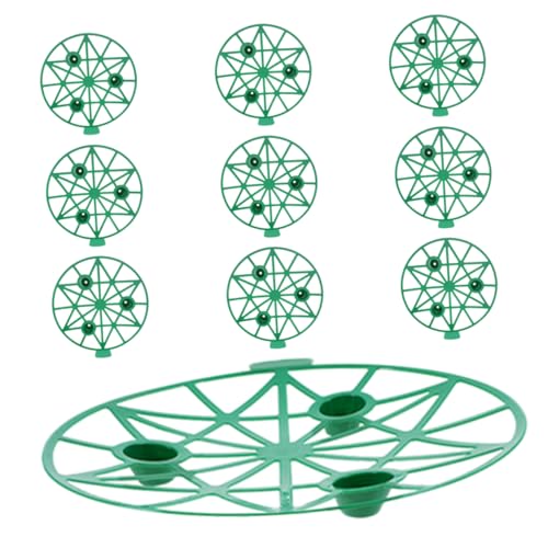 Yardwe 10 Stück Teiliges Garten Gemüse Rankhilfe Melonen Cradle Ständer aus Witterungsbeständigem Kunststoff Stapelbar Multifunktional für Kürbis Wassermelone Cantaloupe Schützt vor Yardwe 10 Stück Teiliges Garten Gemüse Rankhilfe Melonen Cradle Ständer aus Witterungsbeständigem Kunststoff Stapelbar Multifunktional für Kürbis Wassermelone Cantaloupe Schützt vor von Yardwe