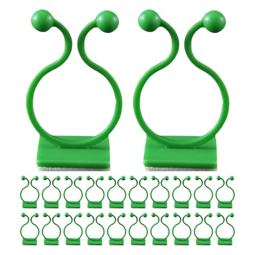 Yardwe 100 Stück Pflanzen-Kletter-Wandbefestigungsclips, Pflanzenfixierer, Selbstklebende Haken, Garten-Gemüse-Unterstützung, Bindungsclip, unsichtbare Wandreben Yardwe 100 Stück Pflanzen-Kletter-Wandbefestigungsclips, Pflanzenfixierer, Selbstklebende Haken, Garten-Gemüse-Unterstützung, Bindungsclip, unsichtbare Wandreben von Yardwe