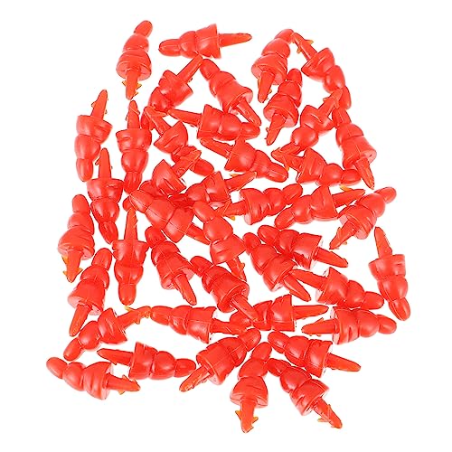 Yardwe 100 Stück Teiliges DIY Schneemann Nasen aus Robustem Kunststoff Bastelmaterial für Weihnachtsdekoration für Winterbasteleien Sichere Plastiknasen für Kreative Schneemannprojekte Yardwe 100 Stück Teiliges DIY Schneemann Nasen aus Robustem Kunststoff Bastelmaterial für Weihnachtsdekoration für Winterbasteleien Sichere Plastiknasen für Kreative Schneemannprojekte von Yardwe