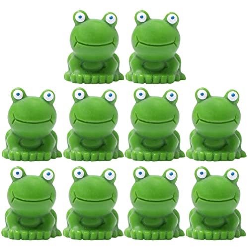 Yardwe 10 Stücke Harz Frösche Modell Miniatur Landschaft Ornamente Für Garten Aquarium Yardwe 10 Stücke Harz Frösche Modell Miniatur Landschaft Ornamente Für Garten Aquarium von Yardwe