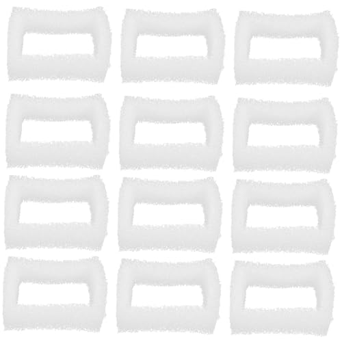 Yardwe 12 Stück Filterpads für Haustier wasserspender Aktivkohle wasserfilter für Katzen Hunde trinkbrunnen Kompatibel mit Automatischen Wasserautomaten Effektive Wasserreinigung für von Yardwe