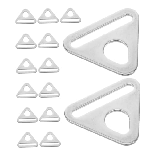 Yardwe 15 Stück Teiliges Set Dreiecks Schnallen Ringe für Zeltseile für Outdoor Camping und Sonnenschutz Windfeste Haken und Spannverschlüsse Yardwe 15 Stück Teiliges Set Dreiecks Schnallen Ringe für Zeltseile für Outdoor Camping und Sonnenschutz Windfeste Haken und Spannverschlüsse von Yardwe