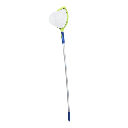 Yardwe 1Satz Poolreinigungsset mit Ausziehbarem Skimmernetz Teiliges Teleskopnetz für Schwimmbäder Teiche und Aquarien Robustes Reinigungszubehör zur Entfernung von Blättern und Schmutz von Yardwe