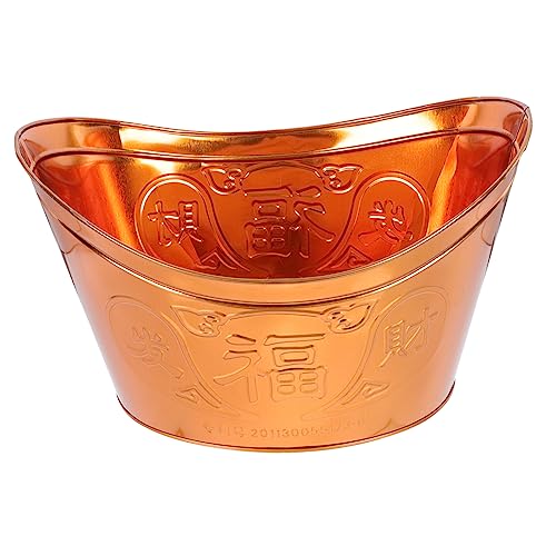 Yardwe 1 Stück Gold Design Verbrennungsofen Verbrennen Sie Geld Für Opferpapier Brennbehälter Eisenmaterial Leicht Zu Reinigen von Yardwe