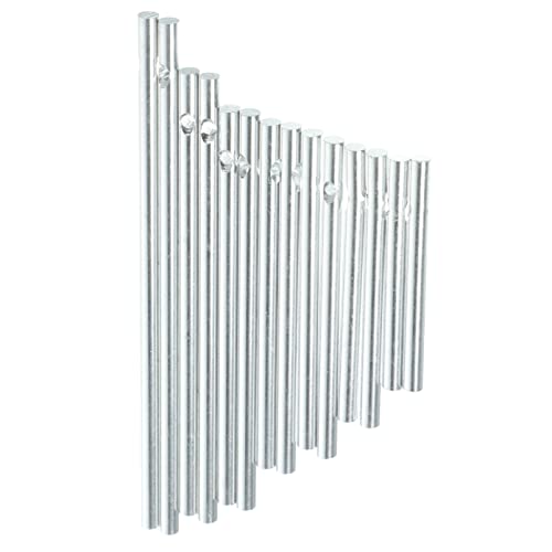 Yardwe 2 Sätze Windspiele Windspiel Chime Rohr Zubehör Zur Glockenspielherstellung Hängende Dekorationen Für Den Außenbereich Wind Chime Röhrchen Gedenken Eltern-Kind Werkzeug Aluminium von Yardwe