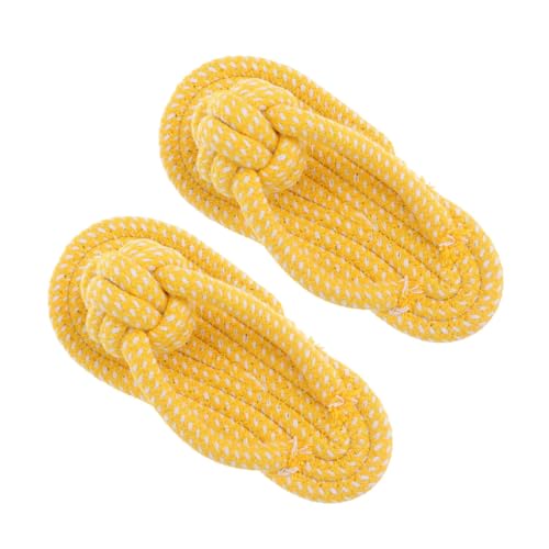 Yardwe 2 Stück Hundekauspielzeug aus Baumwollseil Interaktives Beißspielzeug zur Zahnpflege Robustes Molaren für Kleine und Mittlere Hunde Fördert Gesunde Zähne und Zufällige Farbe Yardwe 2 Stück Hundekauspielzeug aus Baumwollseil Interaktives Beißspielzeug zur Zahnpflege Robustes Molaren für Kleine und Mittlere Hunde Fördert Gesunde Zähne und Zufällige Farbe von Yardwe