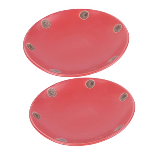 Yardwe 2 Stück Keramik Blumentopf Untersetzer Passend rutschfest Stilvoller Pflanzgefäß Abtropfteller für Garten und Innenbereich Dekorativ und Langlebig Yardwe 2 Stück Keramik Blumentopf Untersetzer Passend rutschfest Stilvoller Pflanzgefäß Abtropfteller für Garten und Innenbereich Dekorativ und Langlebig von Yardwe