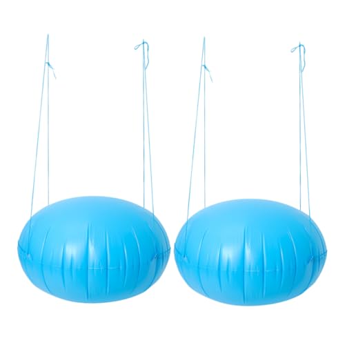 Yardwe 2 Stück PVC Rundkissen für Oberirdische Pools zur Winterisolierung Schützt vor EIS und Sorgt für Beim Schwimmbeckenverschluss von Yardwe