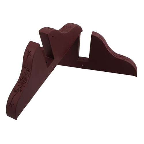 Yardwe 2 Stück Standplatten-trennwandsockel - Stützsockel Für Sichtschutzwände, Stützfüße Aus Kunststoff, Trennklammern - Für Den Einsatz Im Homeoffice Und Hotelzimmer Zum Schutz Der von Yardwe