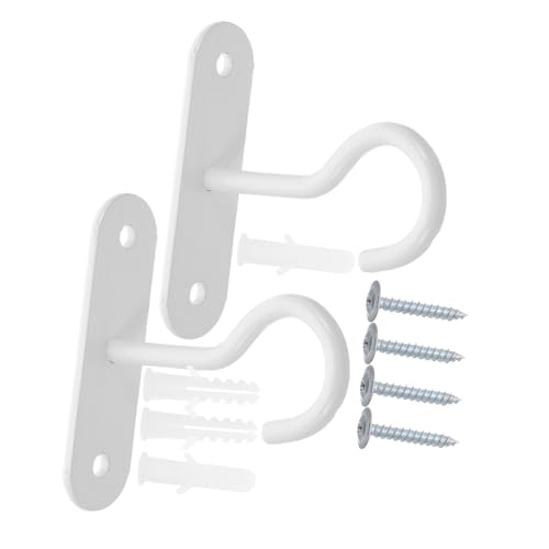 Yardwe 2 Stück Teiliges Deckenhaken Robustem Material Vielseitig Einsetzbar für Hängende Pflanzen Laternen Blumenkörbe Vogelhäuschen und Windspiele Einfache an Wand oder Decke Yardwe 2 Stück Teiliges Deckenhaken Robustem Material Vielseitig Einsetzbar für Hängende Pflanzen Laternen Blumenkörbe Vogelhäuschen und Windspiele Einfache an Wand oder Decke von Yardwe