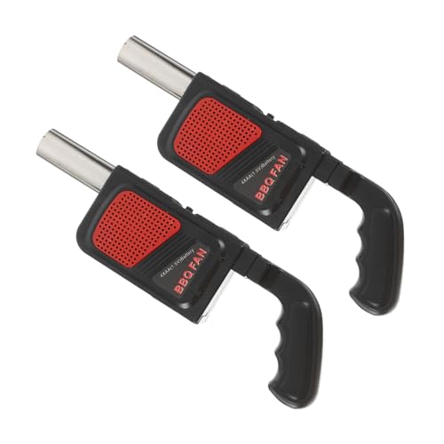 Yardwe 2 Stück Tragbare Elektrische Grillgebläse Handheld Bbq Luftgebläse für Camping und Feueranzünden Einfache Bedienung mit Aa Batterien Yardwe 2 Stück Tragbare Elektrische Grillgebläse Handheld Bbq Luftgebläse für Camping und Feueranzünden Einfache Bedienung mit Aa Batterien von Yardwe