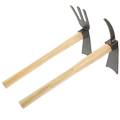 Yardwe 2St Gartenwerkzeug-Set tragbare Hacke japanische jäten zum Gardening Tools Garden Hoe Gartenhackwerkzeug Handhacke draussen Gartenwerkzeuge Stahlhacke kleine Hacke Yardwe 2St Gartenwerkzeug-Set tragbare Hacke japanische jäten zum Gardening Tools Garden Hoe Gartenhackwerkzeug Handhacke draussen Gartenwerkzeuge Stahlhacke kleine Hacke von Yardwe