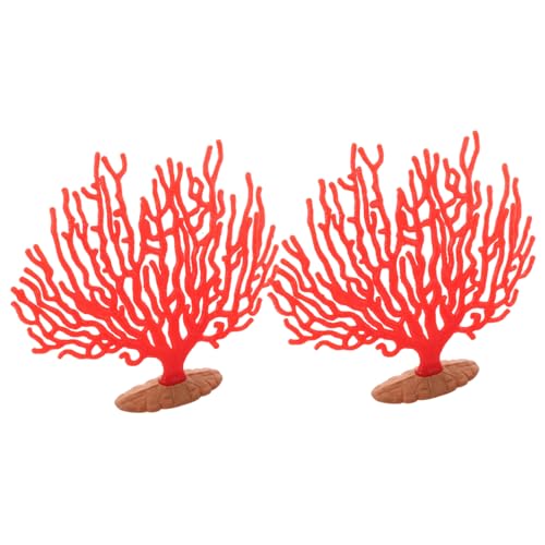 Yardwe 2st Korallenornament Für Den Haushalt Korallendekor Für Aquarien Dekorative Korallenfigur Korallenornament Aus Kunststoff Korallenfigur Aus Kunststoff Kleine Koralle Plastik Yardwe 2st Korallenornament Für Den Haushalt Korallendekor Für Aquarien Dekorative Korallenfigur Korallenornament Aus Kunststoff Korallenfigur Aus Kunststoff Kleine Koralle Plastik von Yardwe