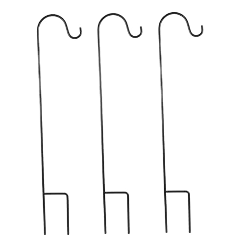 Yardwe 3 Stück Metall Gartenhaken Vintage Shepherd Hooks für Vogelhäuser Laternen und Blumen Outdoor Deko für Hochzeiten und Yardwe 3 Stück Metall Gartenhaken Vintage Shepherd Hooks für Vogelhäuser Laternen und Blumen Outdoor Deko für Hochzeiten und von Yardwe