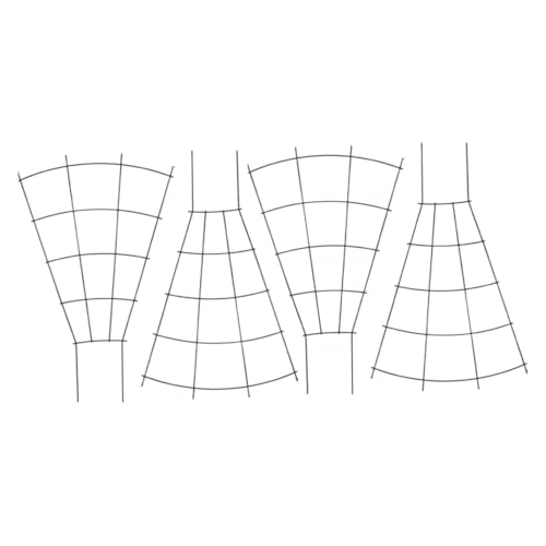 Yardwe 4stücke Metall Rankhilfen Für Kletterpflanzen Gartenspalier Aus Eisen Pflanzenspalier Für Topfpflanzen Rankgitter Für Gartenblumen Kletterrost Für Weinreben Und Rosen Yardwe 4stücke Metall Rankhilfen Für Kletterpflanzen Gartenspalier Aus Eisen Pflanzenspalier Für Topfpflanzen Rankgitter Für Gartenblumen Kletterrost Für Weinreben Und Rosen von Yardwe