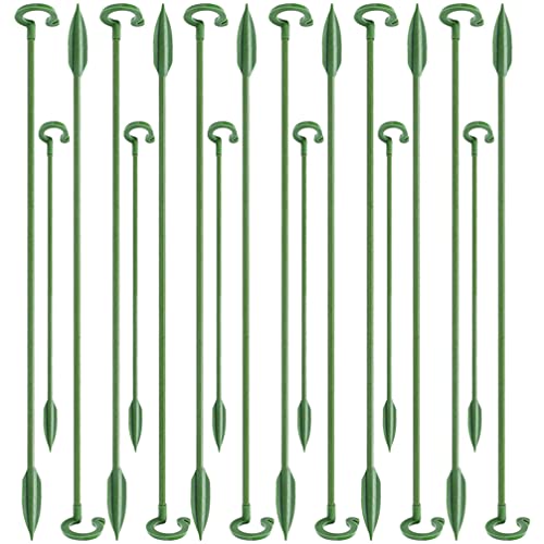 Yardwe 40 Stück Pflanzenstützpfähle Gartenorchideenstützstiel Blumenpflanzenstützstange Blumentopfpfähle für Hortensien Orchideen Gladiolen Rosenlilien Yardwe 40 Stück Pflanzenstützpfähle Gartenorchideenstützstiel Blumenpflanzenstützstange Blumentopfpfähle für Hortensien Orchideen Gladiolen Rosenlilien von Yardwe