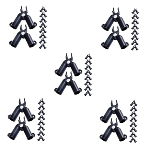 Yardwe 5 Sätze Teiliges Pflanzenverbinder Clips Verstellbare Unterstützung Für Kletterpflanzen Gemüse Und Blumen Für Garten Gewächshaus Und Landwirtschaft 10 Stück * 5 Yardwe 5 Sätze Teiliges Pflanzenverbinder Clips Verstellbare Unterstützung Für Kletterpflanzen Gemüse Und Blumen Für Garten Gewächshaus Und Landwirtschaft 10 Stück * 5 von Yardwe