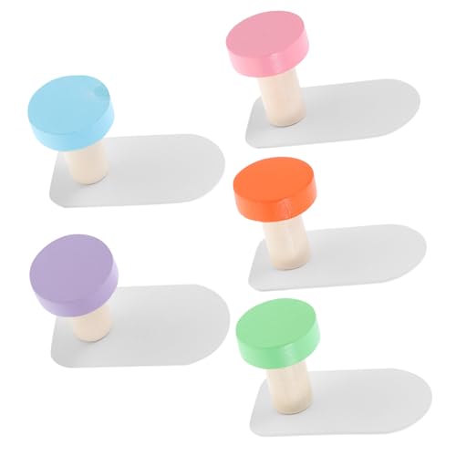 Yardwe 5 Stück Teiliges Set Selbstklebende Wandhaken für Bunte Kleiderhaken für Mützen Handtücher und Rucksäcke für Schlafzimmer Badezimmer und Spielzimmer Yardwe 5 Stück Teiliges Set Selbstklebende Wandhaken für Bunte Kleiderhaken für Mützen Handtücher und Rucksäcke für Schlafzimmer Badezimmer und Spielzimmer von Yardwe