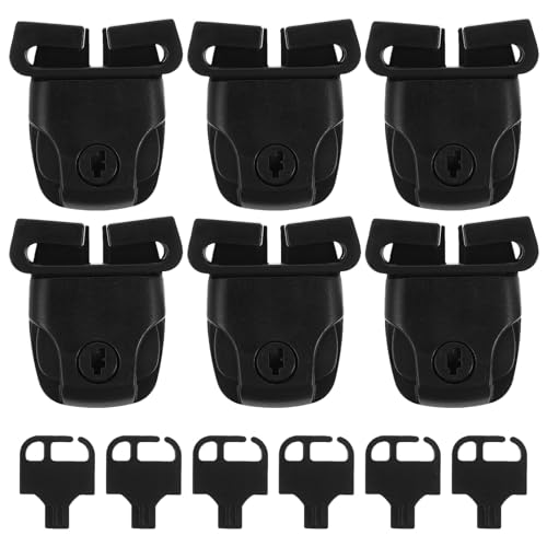 Yardwe 6 Stück Ersatzclips für -abdeckungen | Riegelschloss für -Abdeckung | Reparaturclip für Defekte Riegel mit Schlüsseln für Spa-deckelgurte Yardwe 6 Stück Ersatzclips für -abdeckungen | Riegelschloss für -Abdeckung | Reparaturclip für Defekte Riegel mit Schlüsseln für Spa-deckelgurte von Yardwe