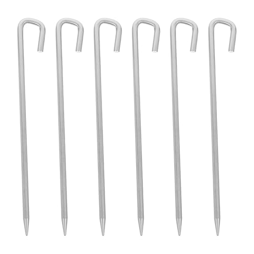 Yardwe 6 Stück robuste Zeltheringe: Zeltheringe aus Edelstahl für Camping, Rucksackreisen, Wandern – Winddichte Bodenanker für Unterstände, Planen und Vordächer Yardwe 6 Stück robuste Zeltheringe: Zeltheringe aus Edelstahl für Camping, Rucksackreisen, Wandern – Winddichte Bodenanker für Unterstände, Planen und Vordächer von Yardwe