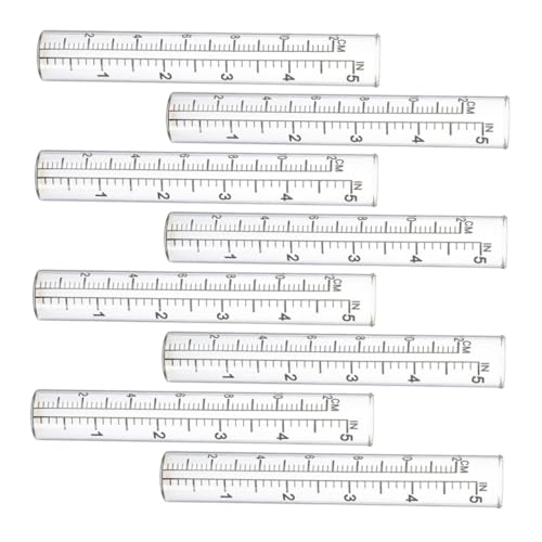 Yardwe 8 Stück Teiliges Regenmesser Ersatzglas Rohre Transparent Wetterfest für Garten Außenbereich Präzise Messung Kompatibel Langlebig und Robust für Rasenflächen und Pflanzen Yardwe 8 Stück Teiliges Regenmesser Ersatzglas Rohre Transparent Wetterfest für Garten Außenbereich Präzise Messung Kompatibel Langlebig und Robust für Rasenflächen und Pflanzen von Yardwe