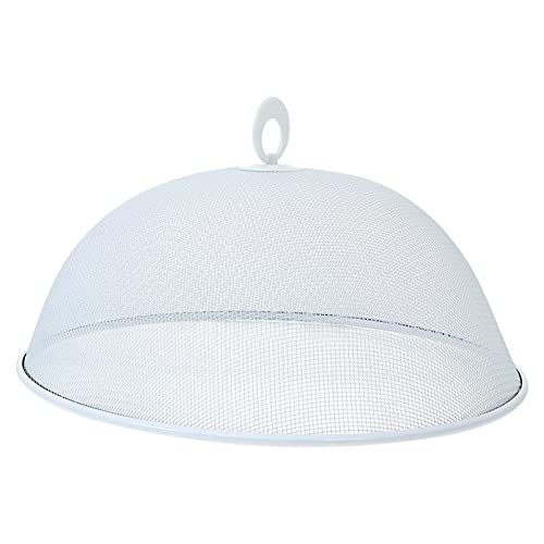 Yardwe Abdeckhauben Für Lebensmittel Mesh Lebensmittel Abdeckung Camping Mesh Lebensmittel Net Abdeckung Metall Lebensmittel Regenschirm Proof Abdeckung für Outdoor Küche 35Cm Tortenhaube von Yardwe