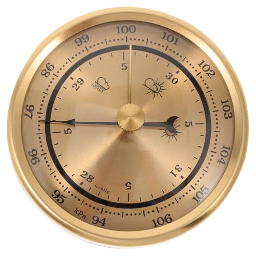 Yardwe Barometer Wetterstation mit Hygrometer und Thermometer Präzises Tragbares Luftdruckmessgerät für Zuhause Multifunktionales Wettervorhersagegerät mit Großem Anzeige und Klarem Yardwe Barometer Wetterstation mit Hygrometer und Thermometer Präzises Tragbares Luftdruckmessgerät für Zuhause Multifunktionales Wettervorhersagegerät mit Großem Anzeige und Klarem von Yardwe