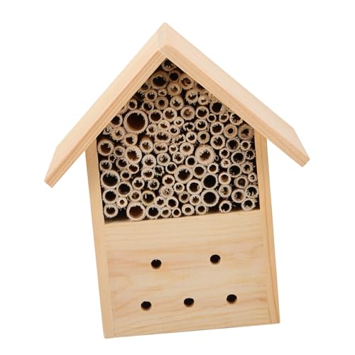 Yardwe Bienenhotel Natürliche Nisthilfe für Wildbienen und Imker Außenbereich Garten Hängend Atmungsaktiv Unterstützt Bestäubung und Artenvielfalt Yardwe Bienenhotel Natürliche Nisthilfe für Wildbienen und Imker Außenbereich Garten Hängend Atmungsaktiv Unterstützt Bestäubung und Artenvielfalt von Yardwe