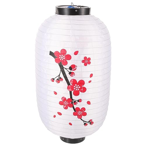 Yardwe Chinesische Laterne Im Japanischen Stil Kirschblüten Seidenlaterne Sushi Sashimi Bar Dekorative Hängelaterne Für Ramen Restaurant Zuhause Hochzeit Party Dekoration 25 4 cm von Yardwe