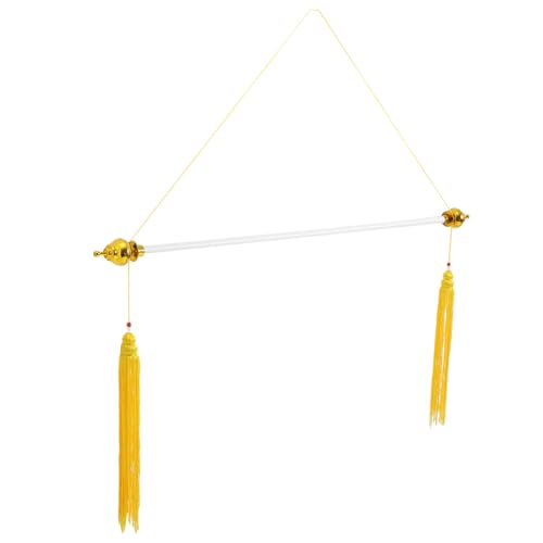 Yardwe DIY Horizontale Bannerstange mit Doppelten Quasten PVC flaggenstab Leicht und Langlebig Einfache Befestigung für Sportveranstaltungen und Feierlichkeiten Yardwe DIY Horizontale Bannerstange mit Doppelten Quasten PVC flaggenstab Leicht und Langlebig Einfache Befestigung für Sportveranstaltungen und Feierlichkeiten von Yardwe