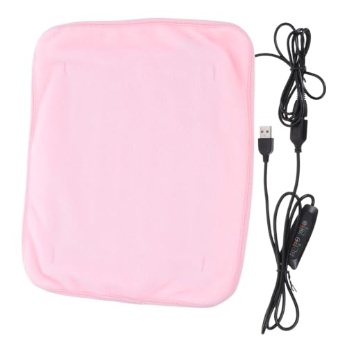 Yardwe Elektrisches Heizkissen für Kätzchen, Welpen, Schildkröten und Reptilien, für den Innenbereich, USB-Wärmematte mit Temperaturkontrolle, gemütliches und sicheres Design für den Einsatz Yardwe Elektrisches Heizkissen für Kätzchen, Welpen, Schildkröten und Reptilien, für den Innenbereich, USB-Wärmematte mit Temperaturkontrolle, gemütliches und sicheres Design für den Einsatz von Yardwe