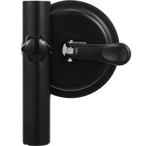 Yardwe Flaggenmast Halterung Auto, Aluminiumlegierung Flaggenhalterung Mit Saugnapf, Schwarz, Ideal FüR Werbung Und Veranstaltungen von Yardwe