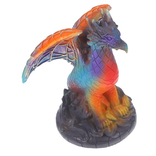 Yardwe Gebeizte Harz Drachen Tischlampe Dekorative LED Nachttischlampe für Schlafzimmer und Wohnzimmer Handgefertigt Stilvolle Ambientebeleuchtung Originelles Drachen Design Yardwe Gebeizte Harz Drachen Tischlampe Dekorative LED Nachttischlampe für Schlafzimmer und Wohnzimmer Handgefertigt Stilvolle Ambientebeleuchtung Originelles Drachen Design von Yardwe