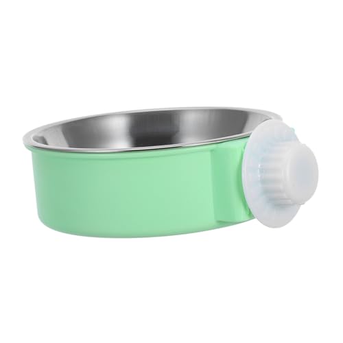 Yardwe Hängender Edelstahl Futternapf für Hunde Katzen Rutschfestes Design mit Gewindefunktion Kleine Grüne Stabiler Futterspender für Käfig und Haustierbedarf Yardwe Hängender Edelstahl Futternapf für Hunde Katzen Rutschfestes Design mit Gewindefunktion Kleine Grüne Stabiler Futterspender für Käfig und Haustierbedarf von Yardwe