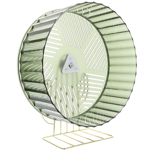 Yardwe Hamsterrad, 9 Zoll, Grün, Ergonomisches Laufrad für Kleintiere mit Stabiler Basis Und Glatten Kanten zum Spielen mit Haustieren Yardwe Hamsterrad, 9 Zoll, Grün, Ergonomisches Laufrad für Kleintiere mit Stabiler Basis Und Glatten Kanten zum Spielen mit Haustieren von Yardwe