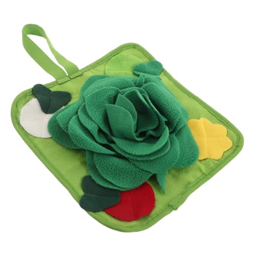 Yardwe Interaktive Kaninchen Schnüffelmatte aus Grünem Langlebigem Material Mental Stimulierende Futtermatte für Kaninchen Meerschweinchen Chinchillas und Kleine Haustiere Leicht zu Yardwe Interaktive Kaninchen Schnüffelmatte aus Grünem Langlebigem Material Mental Stimulierende Futtermatte für Kaninchen Meerschweinchen Chinchillas und Kleine Haustiere Leicht zu von Yardwe