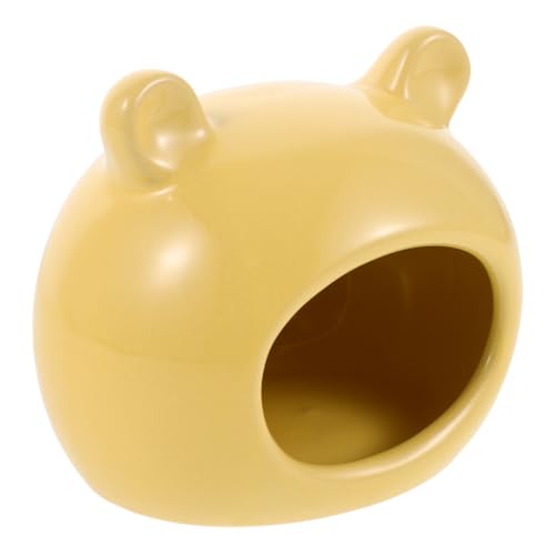 Yardwe Keramik Hamsterversteck in Bärenform Großes Haustierhaus aus Hochwertiger Keramik Langlebiges und Kühles Versteck für Hamster Igel Flughörnchen Rennmäuse und Meerschweinchen Yardwe Keramik Hamsterversteck in Bärenform Großes Haustierhaus aus Hochwertiger Keramik Langlebiges und Kühles Versteck für Hamster Igel Flughörnchen Rennmäuse und Meerschweinchen von Yardwe