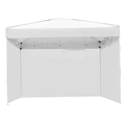Yardwe Klappbares Partyzelt mit Seitenteilen Windschutz Sonnenschutz Camping Pavillon Weiß Stahlrahmen Robust Wetterfest Vielseitig für Outdoor Events Garten Feier Yardwe Klappbares Partyzelt mit Seitenteilen Windschutz Sonnenschutz Camping Pavillon Weiß Stahlrahmen Robust Wetterfest Vielseitig für Outdoor Events Garten Feier von Yardwe