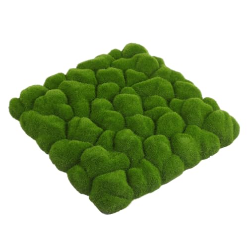 Yardwe Künstliche Mooswandpaneele Realistische Grüne Schaumstoffplatten für Innen und Außendekoration Vielseitig Einsetzbar Langlebig für Wohnzimmer Garten Terrasse DIY von Yardwe