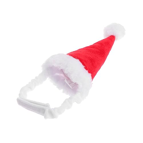 Yardwe Kuscheliger Roter Weihnachtsmütze für Haustiere Plüsch Haarschmuck für Hunde Katzen und Hamster für Partys und Fotoshootings Einheitsgröße mit Verstellbarem Band Yardwe Kuscheliger Roter Weihnachtsmütze für Haustiere Plüsch Haarschmuck für Hunde Katzen und Hamster für Partys und Fotoshootings Einheitsgröße mit Verstellbarem Band von Yardwe