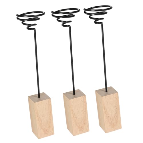3Er Set Luftpflanzen Ständer Mit Holz Basis, Flexibles Design Für Tillandsien, Tischdeko Für Zuhause, Garten, Balkon, Büro von Yardwe
