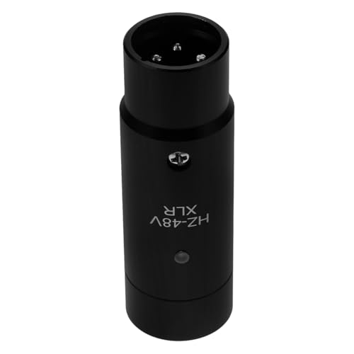 Yardwe Mikrofon Adapter Xlr Kondensator Mikrofon für Audioanwendungen Robustes Design Plug And Play für Einfache Nutzung von Yardwe