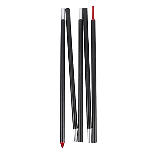 Yardwe Outdoor Aluminium Tarp Stangen Verstärkter Sonnensegel Poles für Zelt Tarp Strandunterstand Leicht Tragbar für Camping Outdoor Aktivitäten von Yardwe