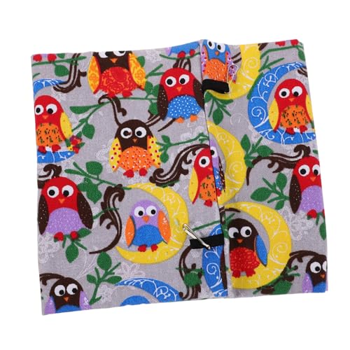 Yardwe Papagei Hängematte Nest Dreieckiges Vogel Versteck Bett aus Weichem Langlebigem Baumwollmaterial Ganzjährig Komfortabel Einfach zu Reinigen für Sittiche Nymphensittiche Yardwe Papagei Hängematte Nest Dreieckiges Vogel Versteck Bett aus Weichem Langlebigem Baumwollmaterial Ganzjährig Komfortabel Einfach zu Reinigen für Sittiche Nymphensittiche von Yardwe