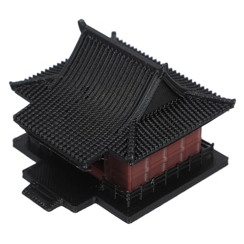 Yardwe Traditionelles Chinesisches Mini-pavillon- Miniatur-pagodenstatue Chinesisches Heimornament Miniatur-pavillon-skulptur Büro-pagodenskulptur Kunststoff- von Yardwe