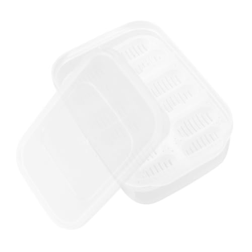 Yardwe Reptilien Brutkasten Transparentes Aufzuchtgehäuse für Schlangen Geckos Eidechsen Professionelle Inkubationsbox Robuste Schutzbox für Reptilieneier von Yardwe